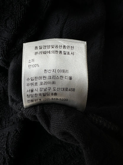 Dior Black Oblique Towel T-Shirt