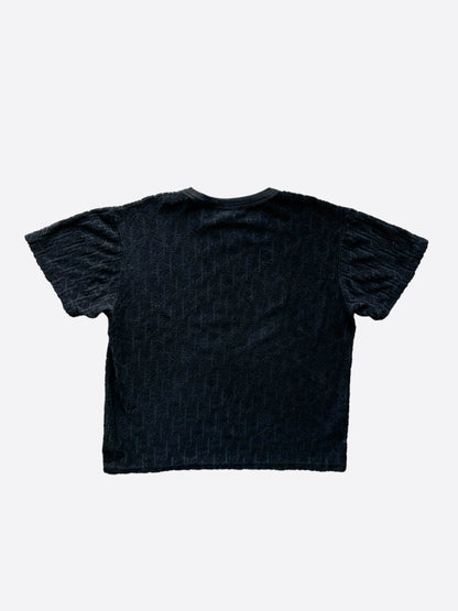 Dior Black Oblique Towel T-Shirt