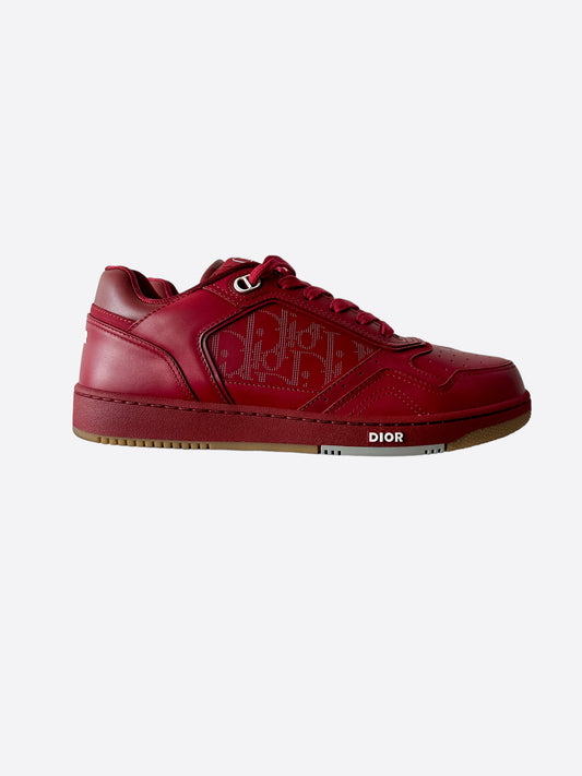 Dior Red Oblique B27 Sneaker