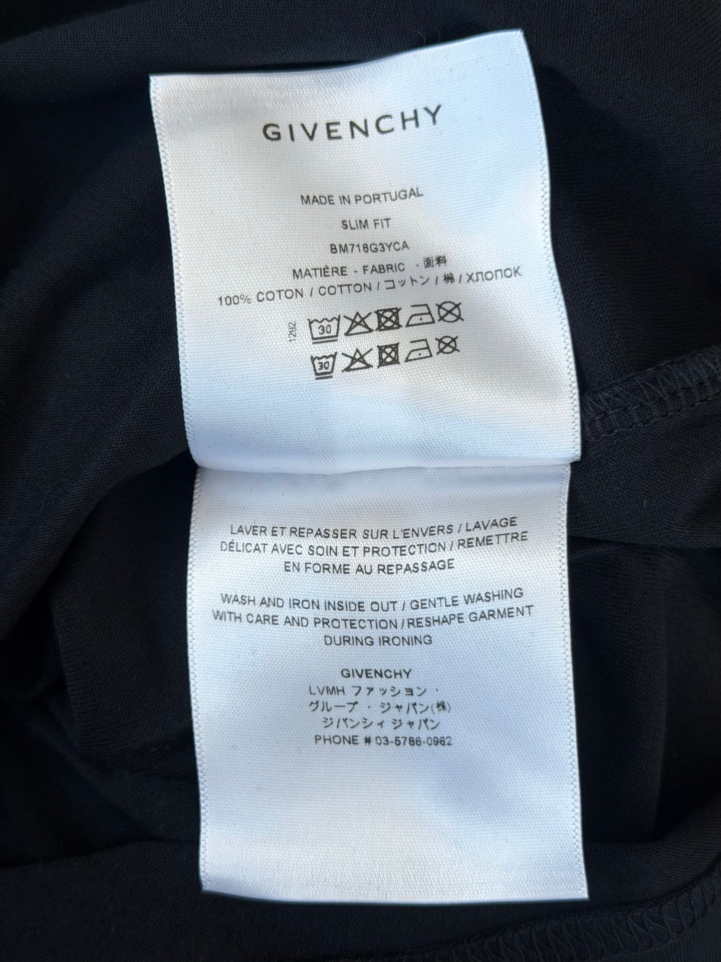 Givenchy Black & White Logo T-Shirt