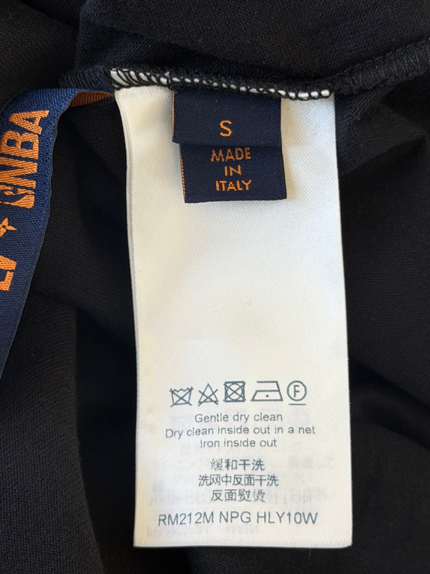Louis Vuitton Black & White NBA Logo T-Shirt