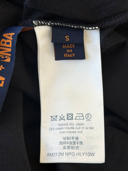 Louis Vuitton Black & White NBA Logo T-Shirt