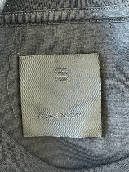 Givenchy Black & Rainbow Logo T-Shirt