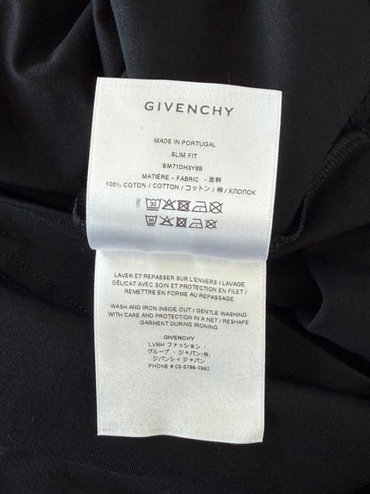 Givenchy Black & Rainbow Logo T-Shirt