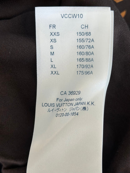 Louis Vuitton Black & Brown Monogram Women's T-Shirt