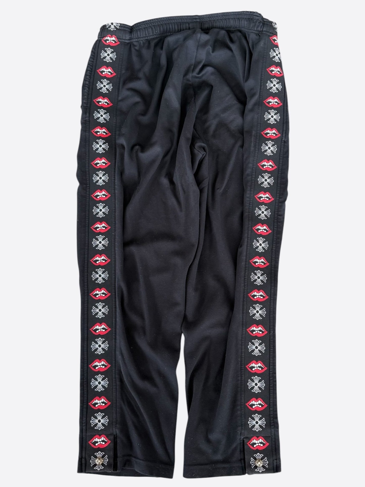 Chrome Hearts Matty Boy Black Chomper Trackpants