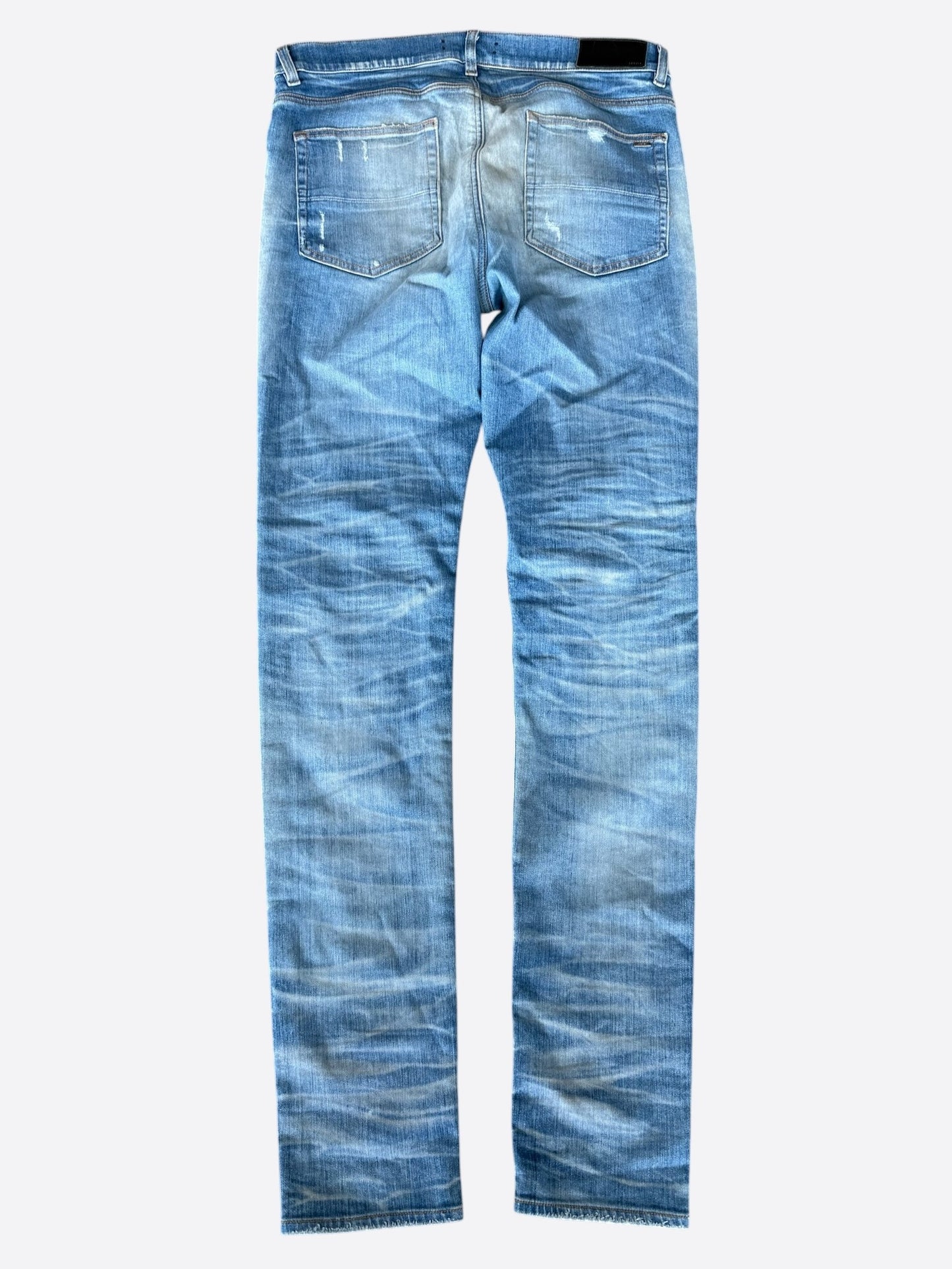 Amiri  Indigo & Blue Tie-Dye Patch MX1 Jeans