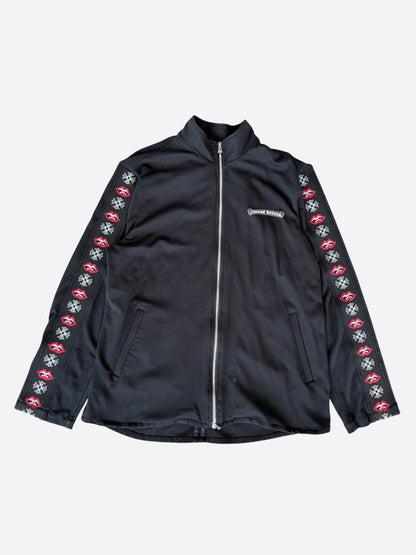 Chrome Hearts Matty Boy Black Chomper Track Jacket
