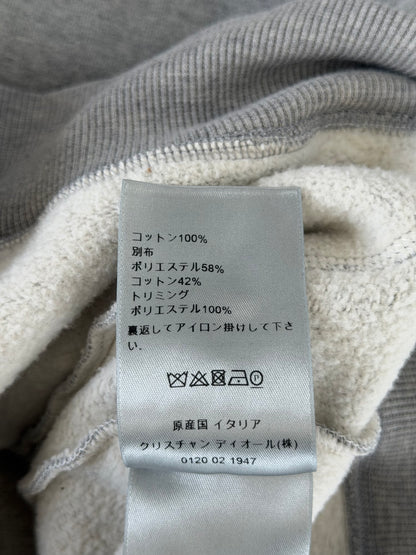 Dior Grey & Purple Oblique Logo Hoodie