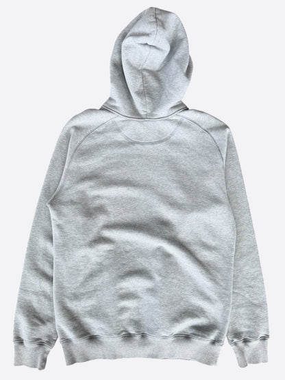 Dior Grey & Purple Oblique Logo Hoodie