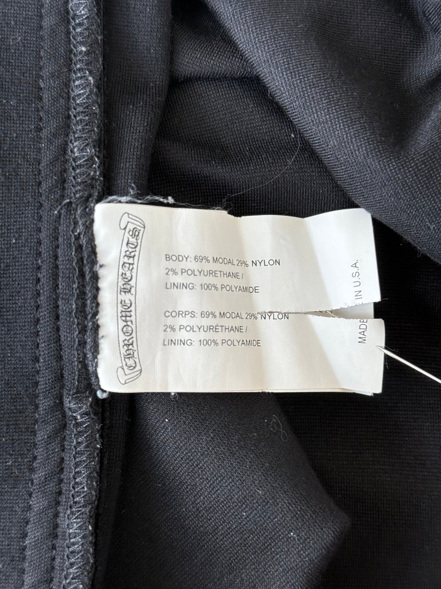 Chrome Hearts Matty Boy Black Chomper Trackpants