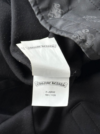 Chrome Hearts Matty Boy Black Chomper Track Jacket