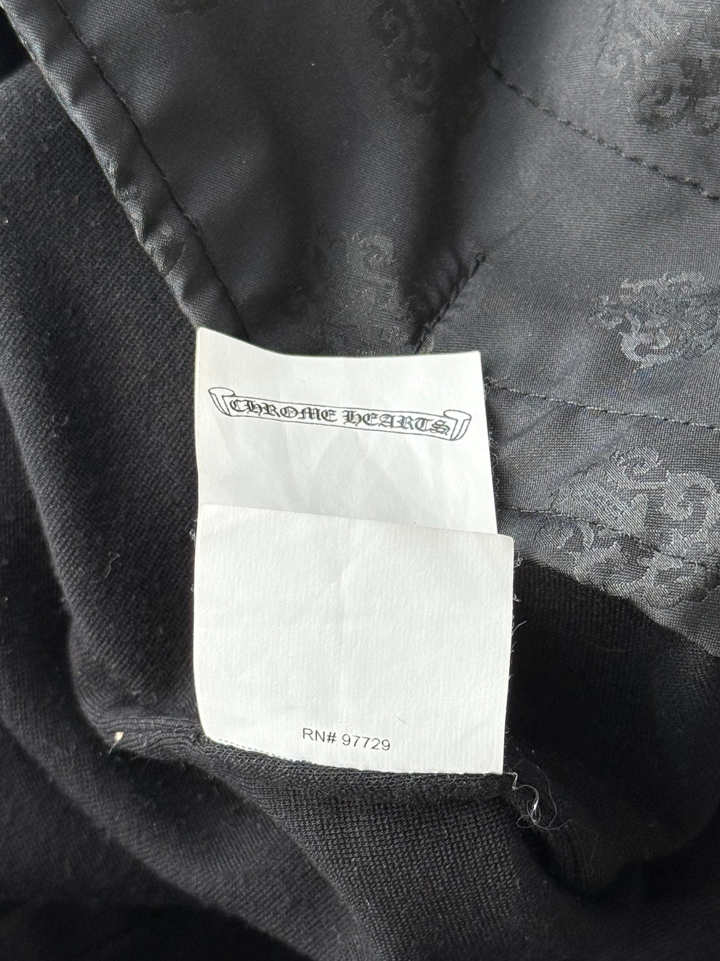 Chrome Hearts Matty Boy Black Chomper Track Jacket
