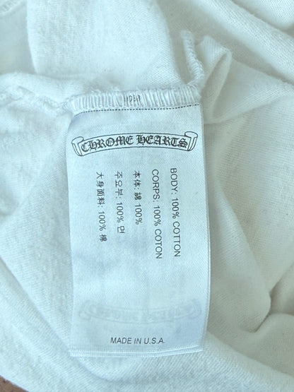 Chrome Hearts White & Black Welcome To Las Vegas T-Shirt
