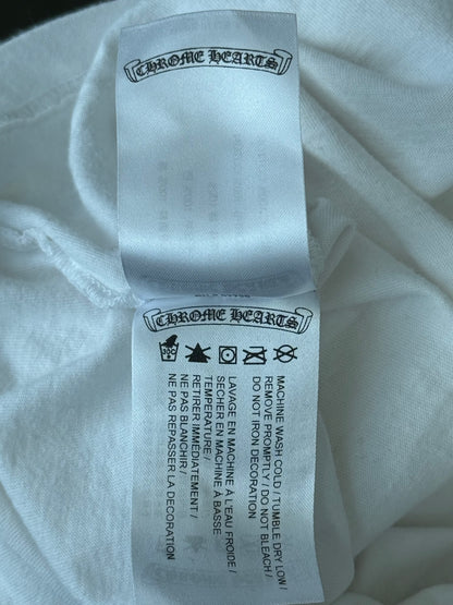 Chrome Hearts White & Black Welcome To Las Vegas T-Shirt