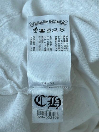 Chrome Hearts White & Black Welcome To Las Vegas T-Shirt