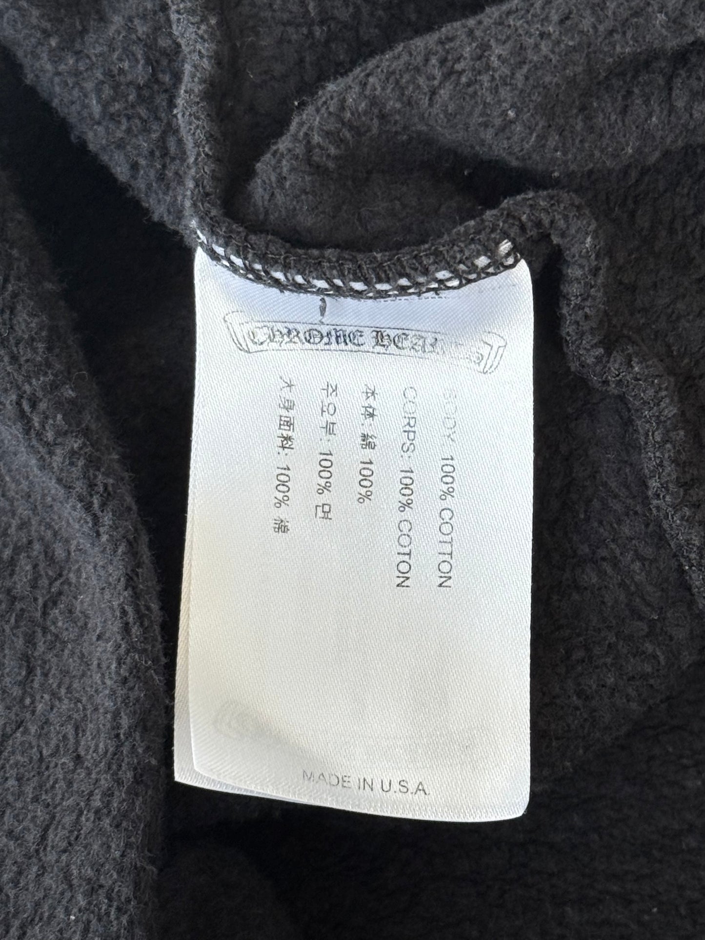 Chrome Hearts Black & Red Welcome To Las Vegas Hoodie