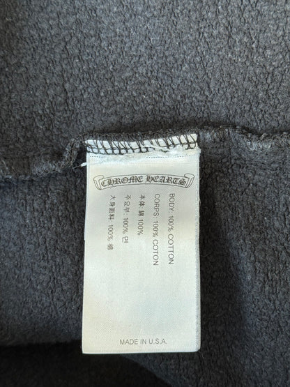 Chrome Hearts Black & White Neck Logo Sweater