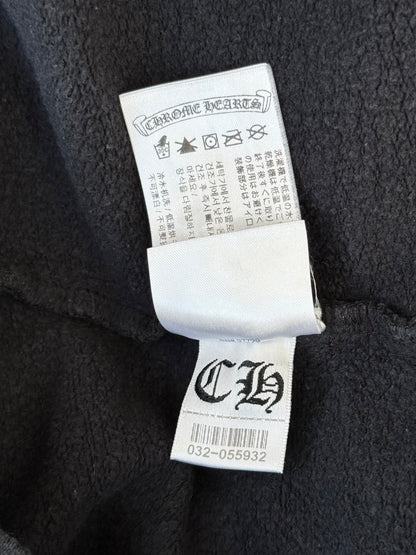 Chrome Hearts Black & White Neck Logo Sweater