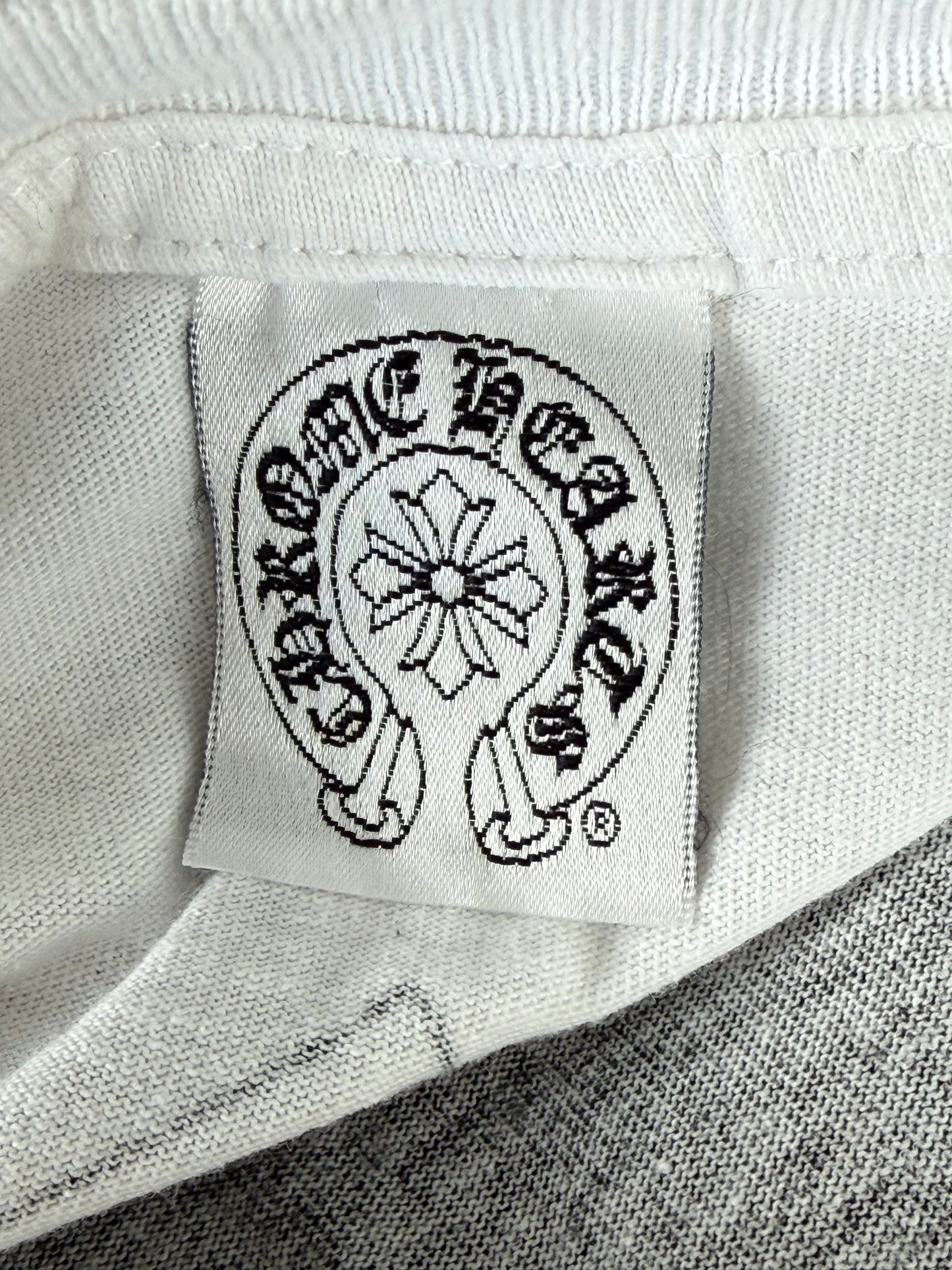 Chrome Hearts White & Black Foti Graphic T-Shirt