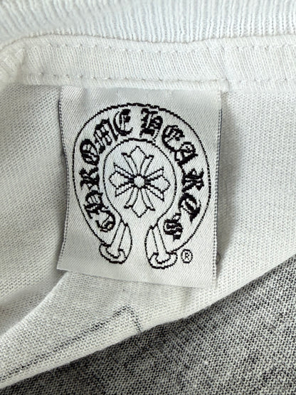 Chrome Hearts White & Black Foti Graphic T-Shirt