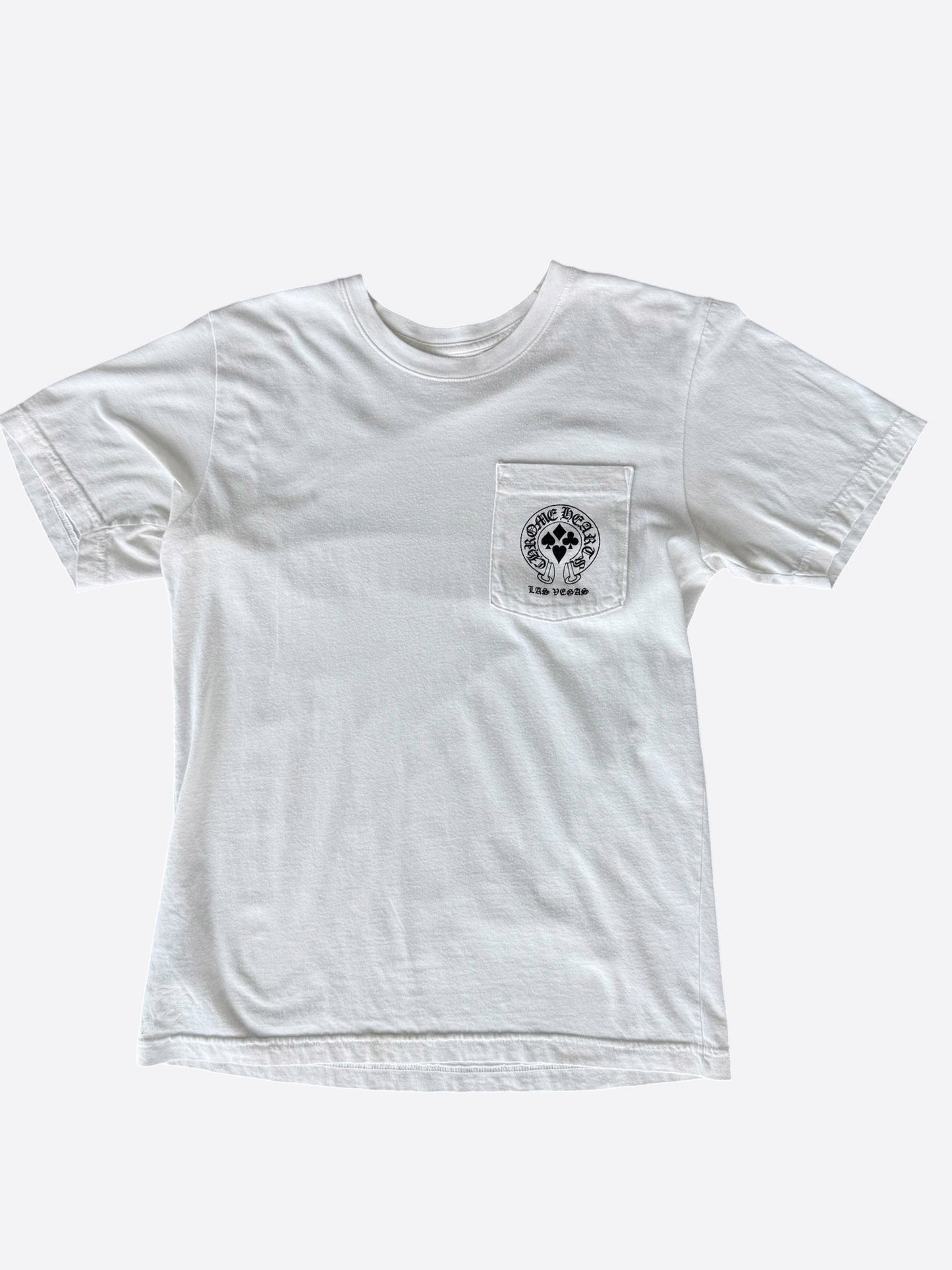 Chrome Hearts White & Black Welcome To Las Vegas T-Shirt