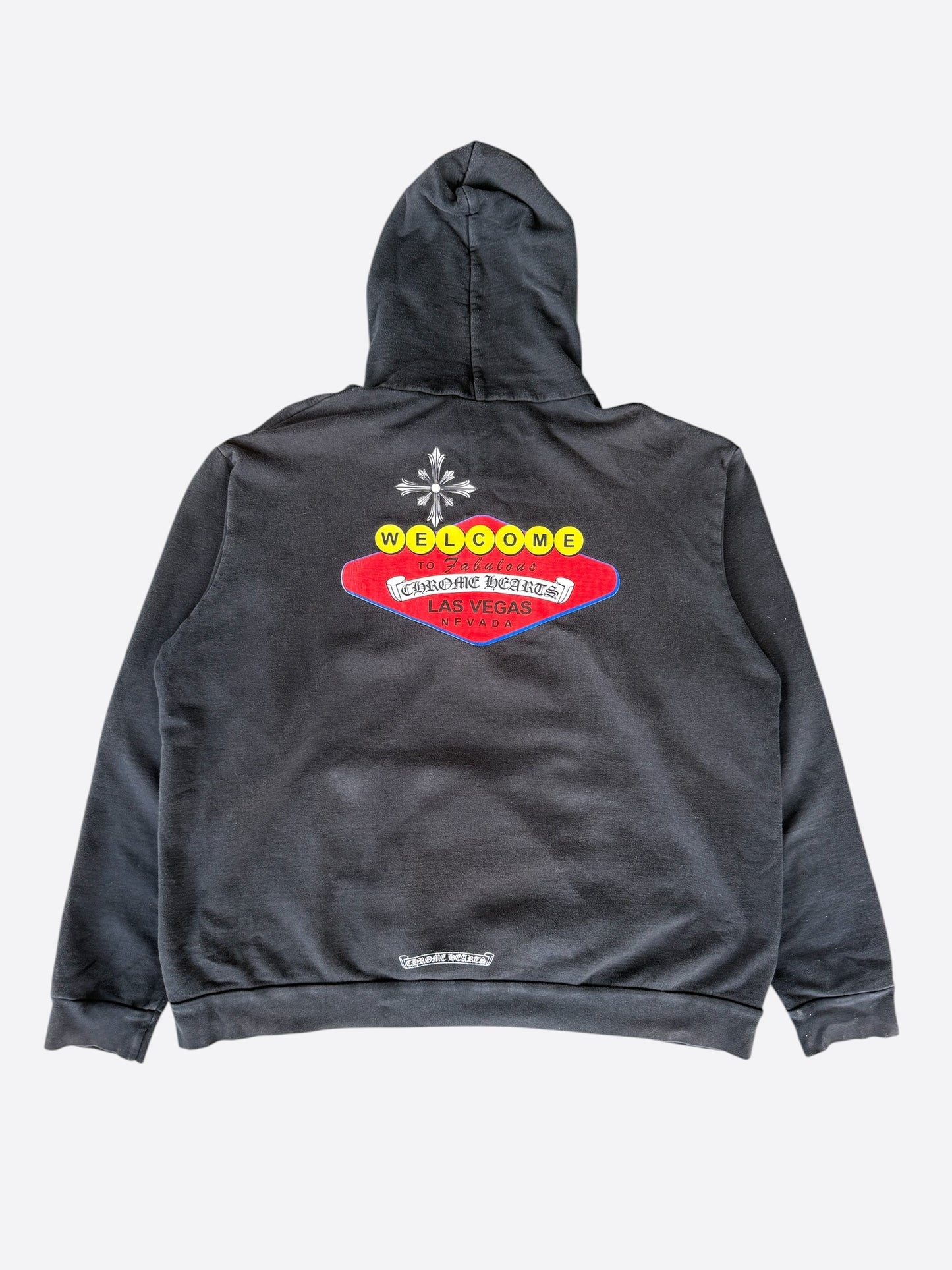 Chrome Hearts Black & Red Welcome To Las Vegas Hoodie