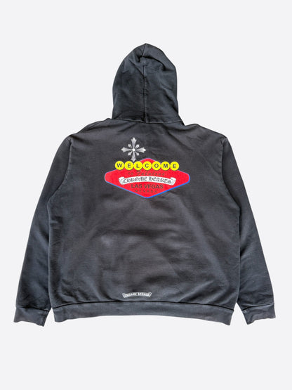 Chrome Hearts Black & Red Welcome To Las Vegas Hoodie