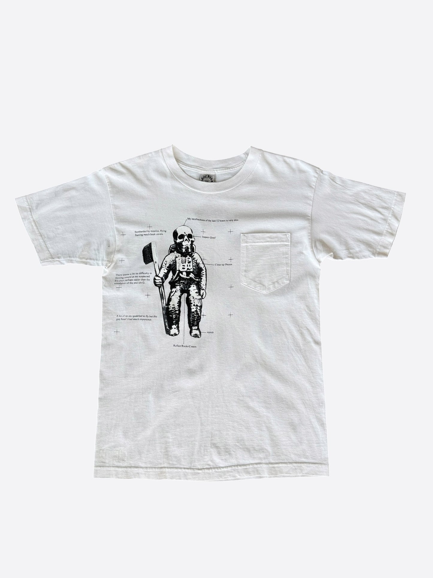 Chrome Hearts White & Black Foti Graphic T-Shirt