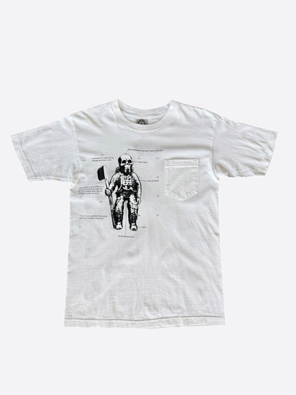 Chrome Hearts White & Black Foti Graphic T-Shirt