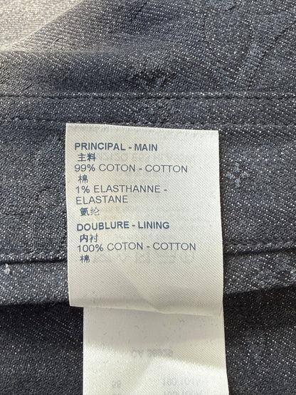 Louis Vuitton Black DNA Monogram Denim Jacket