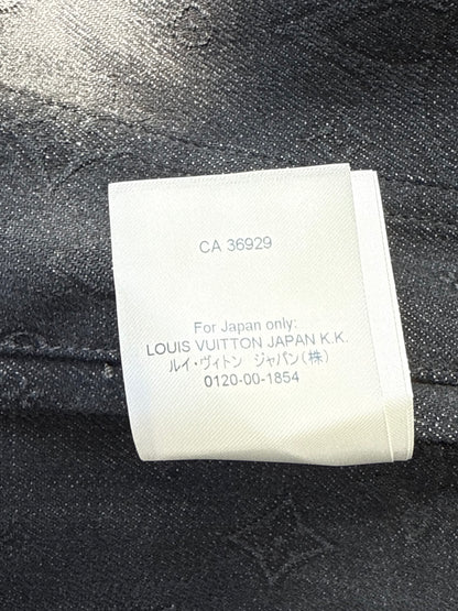 Louis Vuitton Black DNA Monogram Denim Jacket