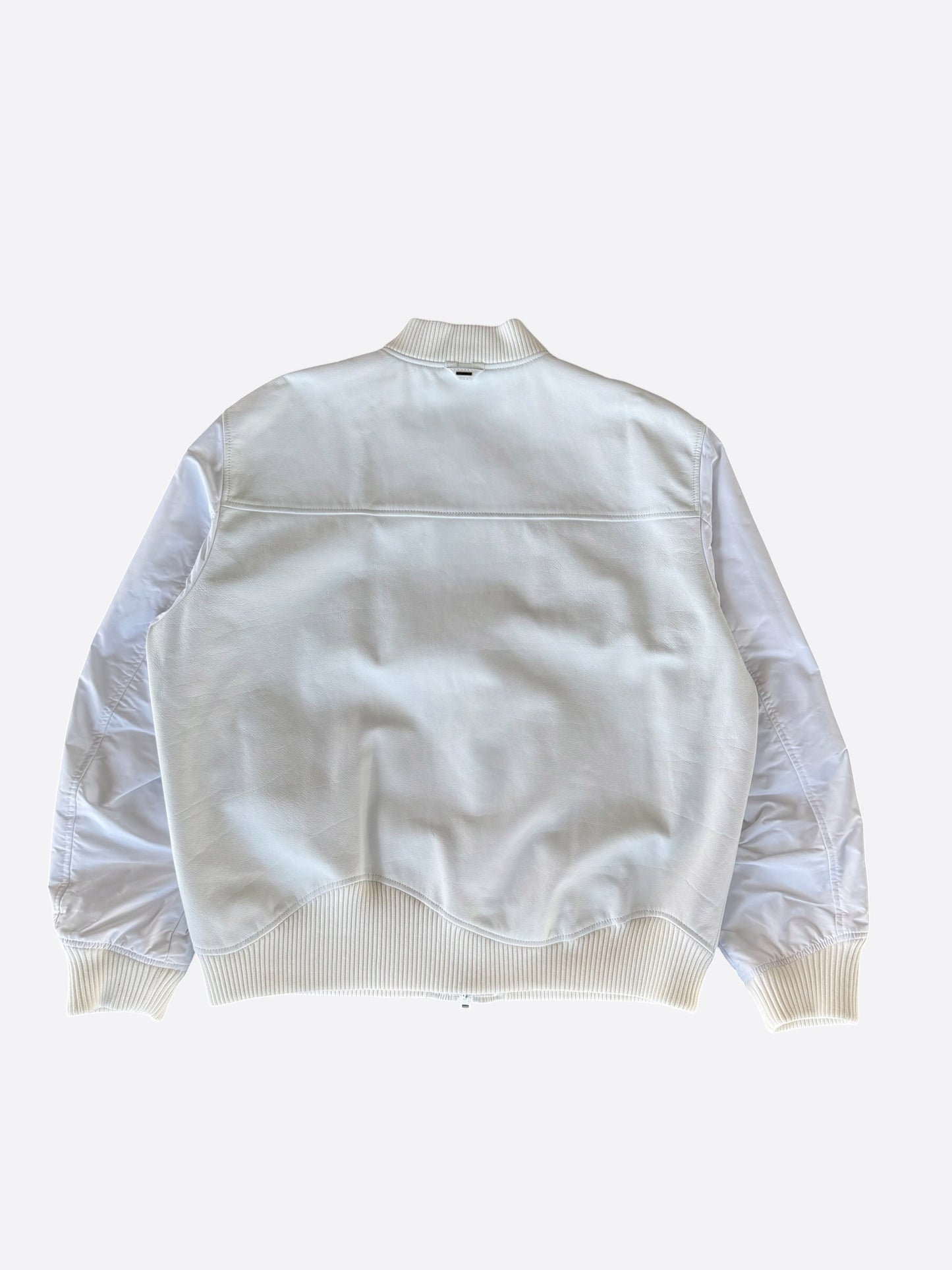 Louis Vuitton White Monogram Reversible Bomber Jacket