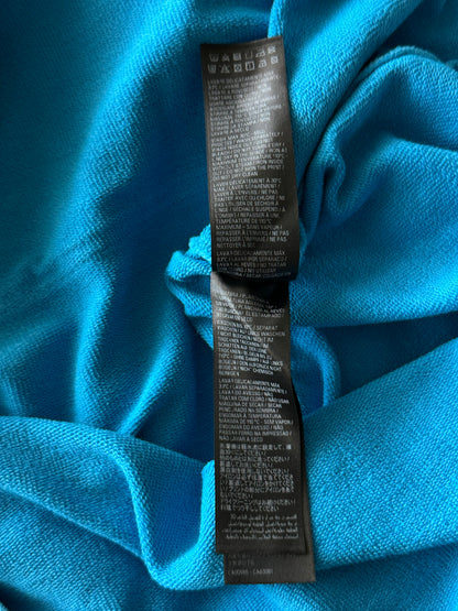 Balenciaga Blue & White Campaign Logo Hoodie
