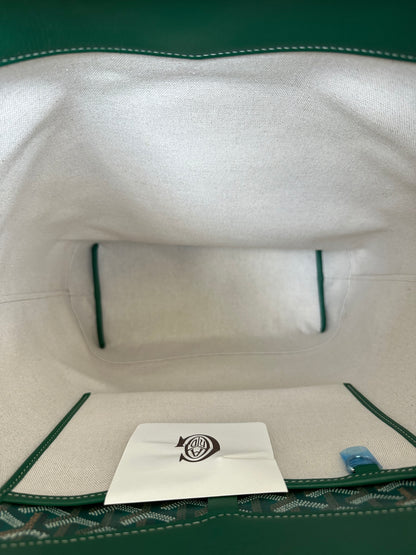 Goyard Green Cisalpin Backpack