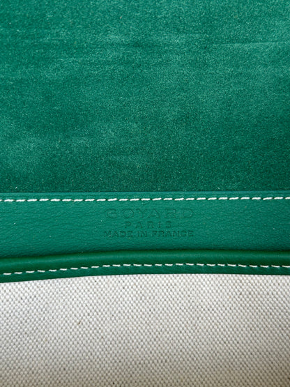 Goyard Green Coursier Messenger Bag