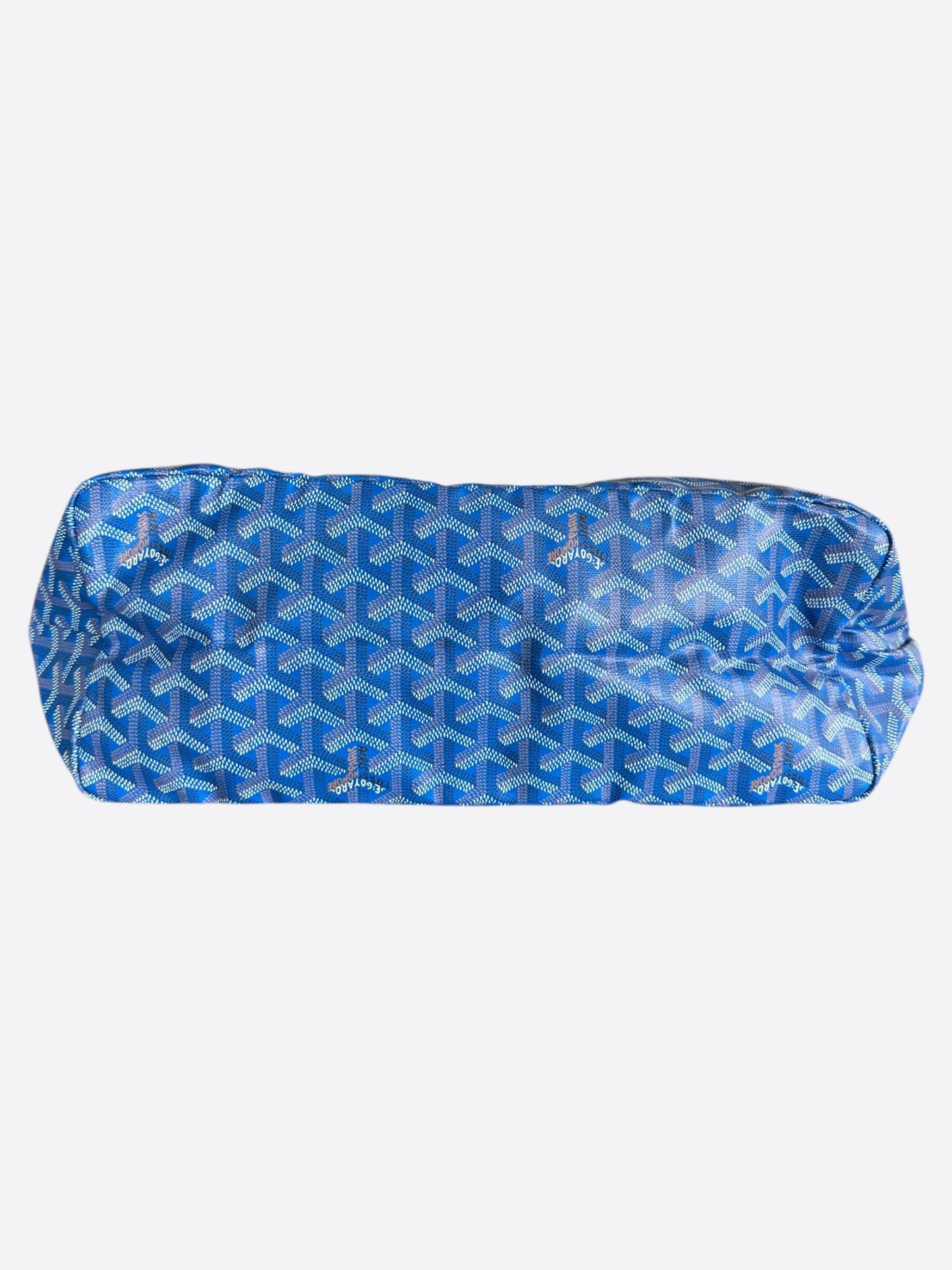 Goyard Blue St. Louis Tote Bag