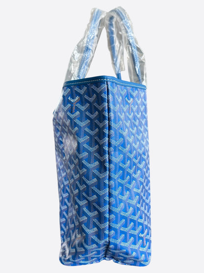Goyard Blue St. Louis Tote Bag