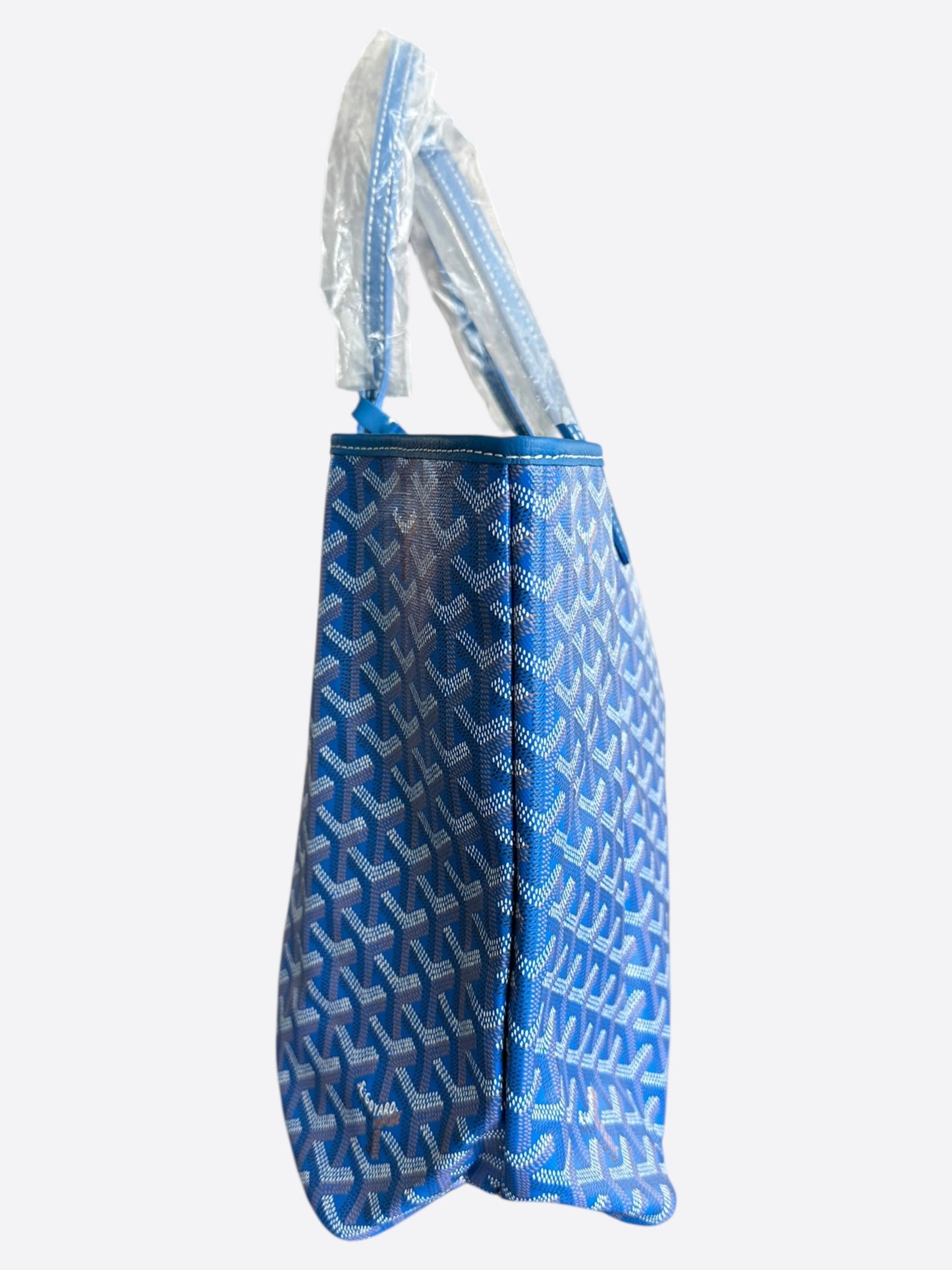Goyard Blue St. Louis Tote Bag