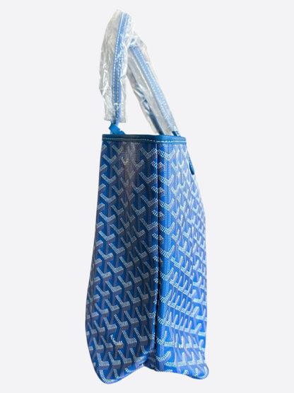Goyard Blue St. Louis Tote Bag