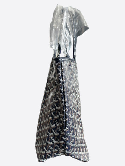 Goyard Navy St. Louis Tote Bag
