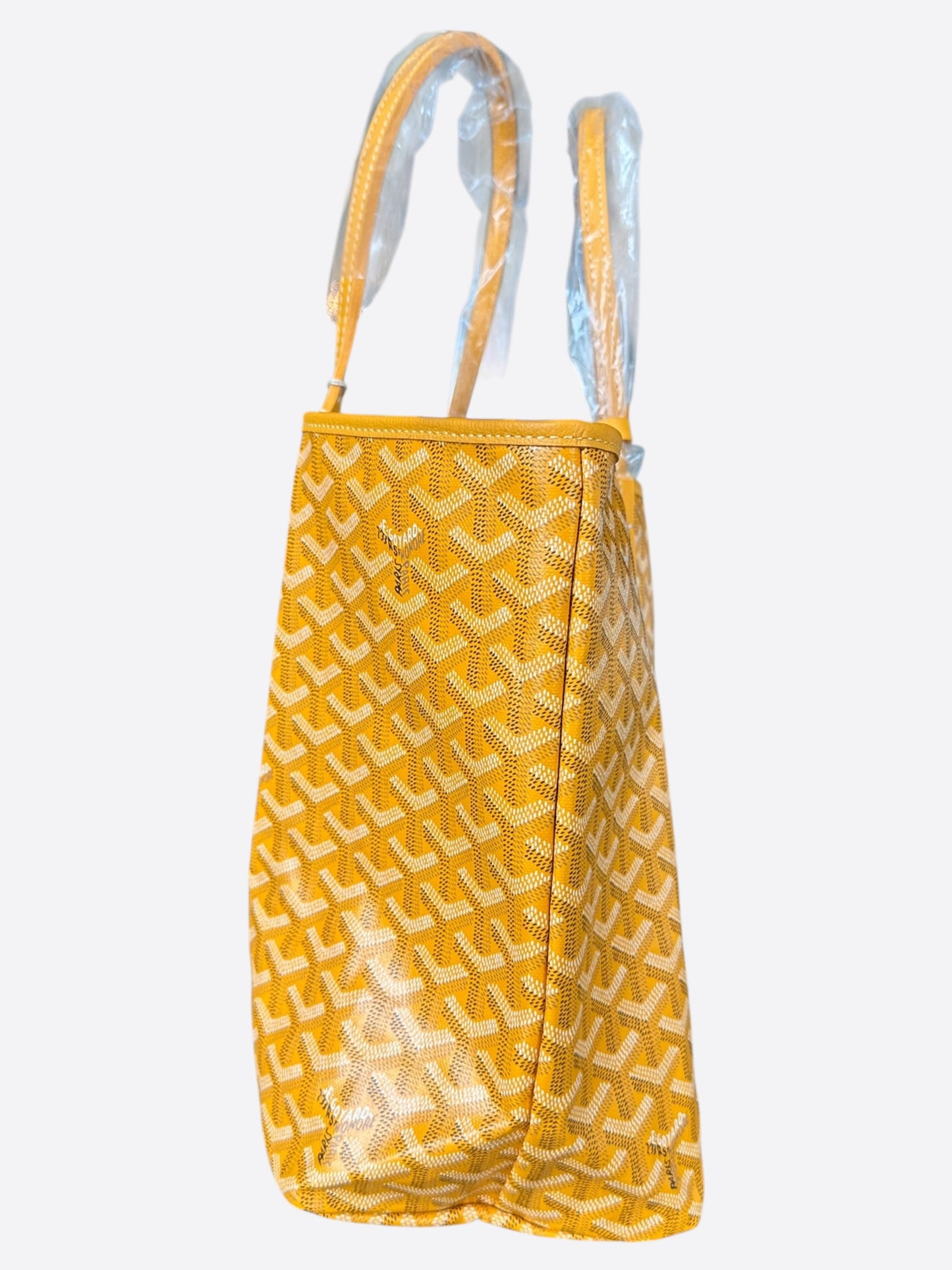 Goyard Yellow St. Louis Tote Bag