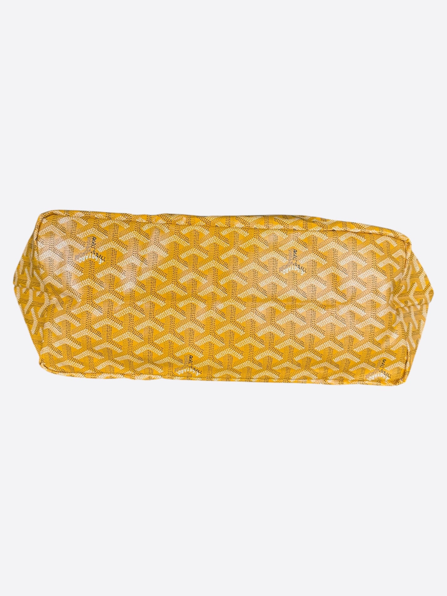 Goyard Yellow St. Louis Tote Bag