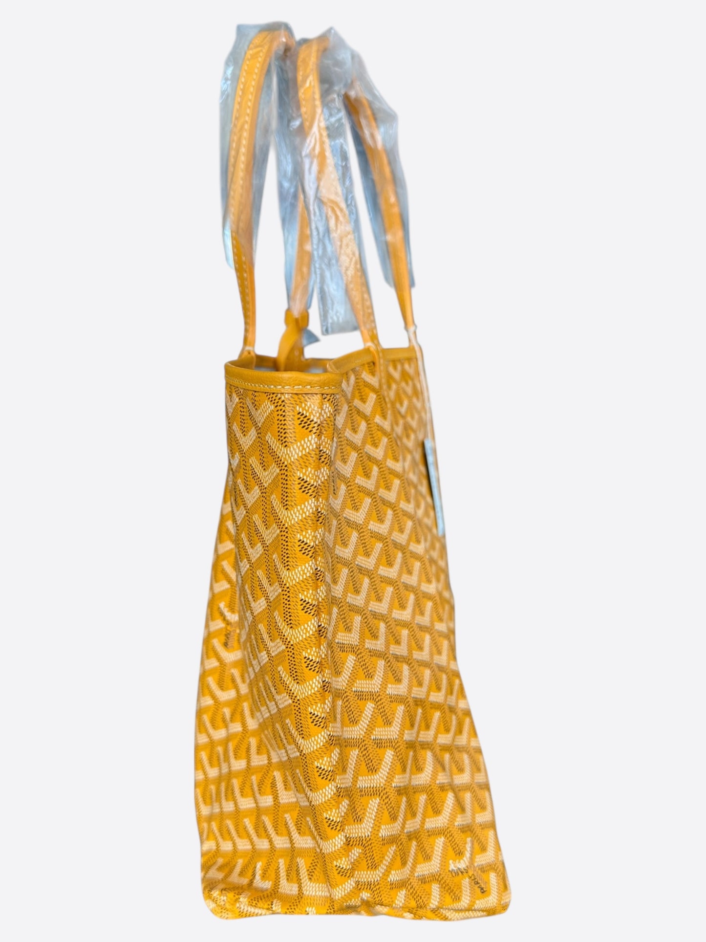 Goyard Yellow St. Louis Tote Bag