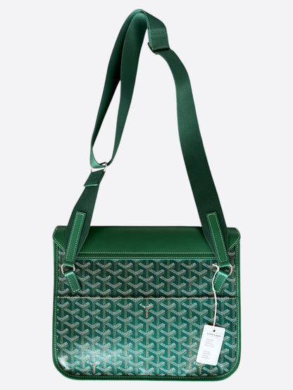 Goyard Green Coursier Messenger Bag