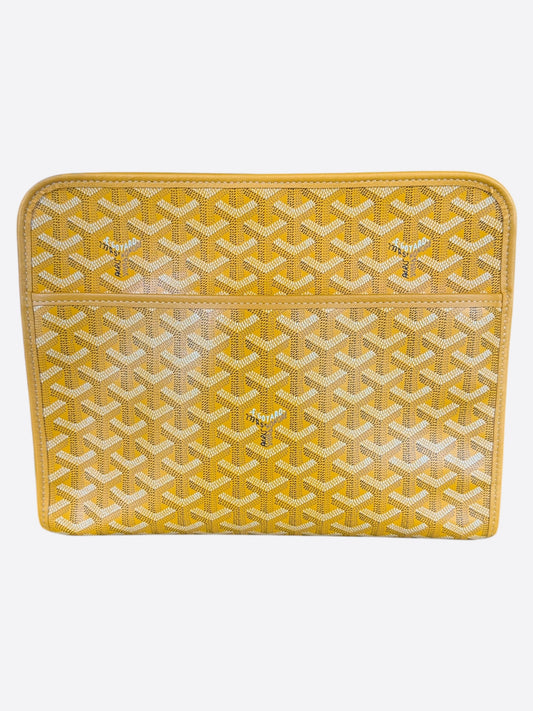 Goyard Yellow Jouvence GM Toiletry Bag