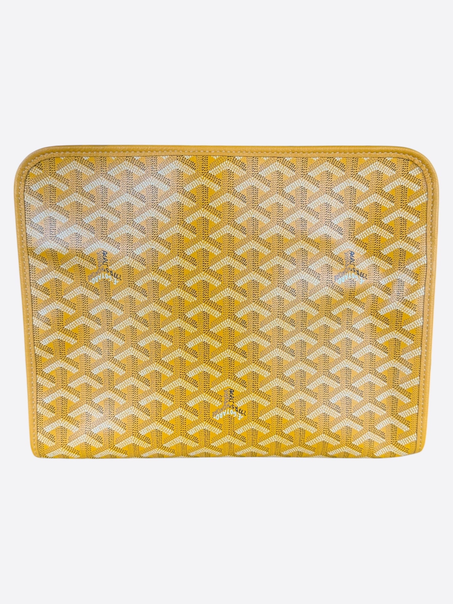 Goyard Yellow Jouvence GM Toiletry Bag