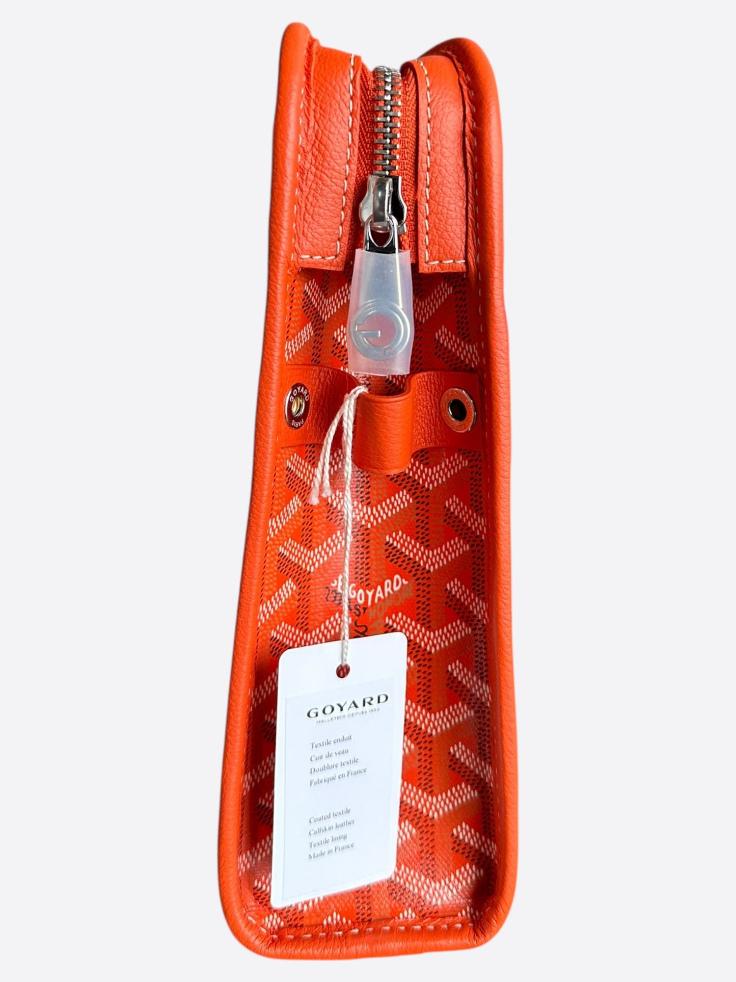 Goyard Orange Jouvence GM Toiletry Bag