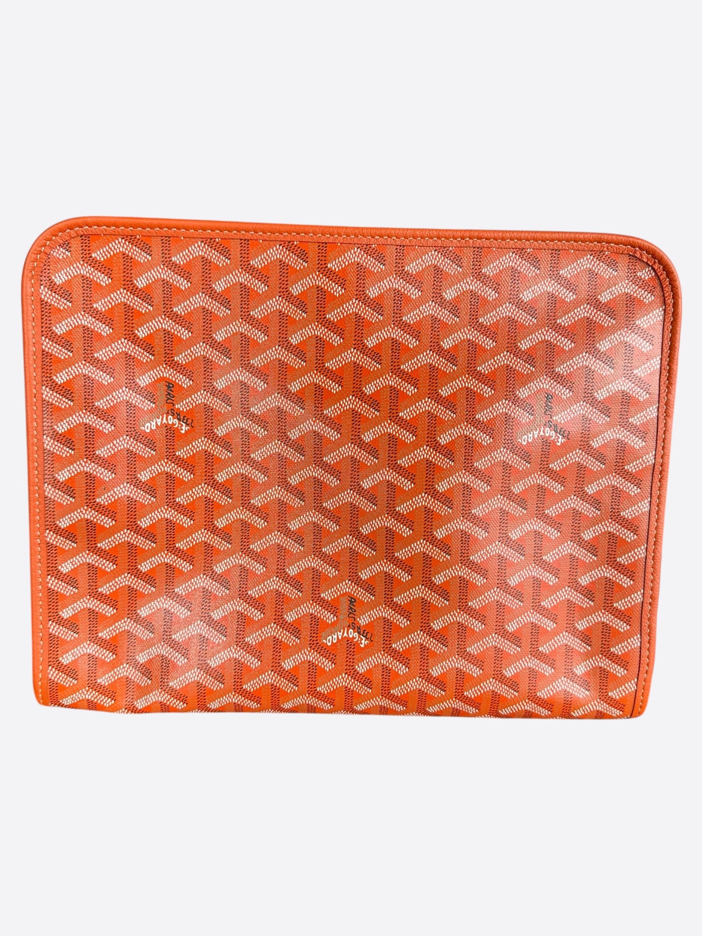 Goyard Orange Jouvence GM Toiletry Bag