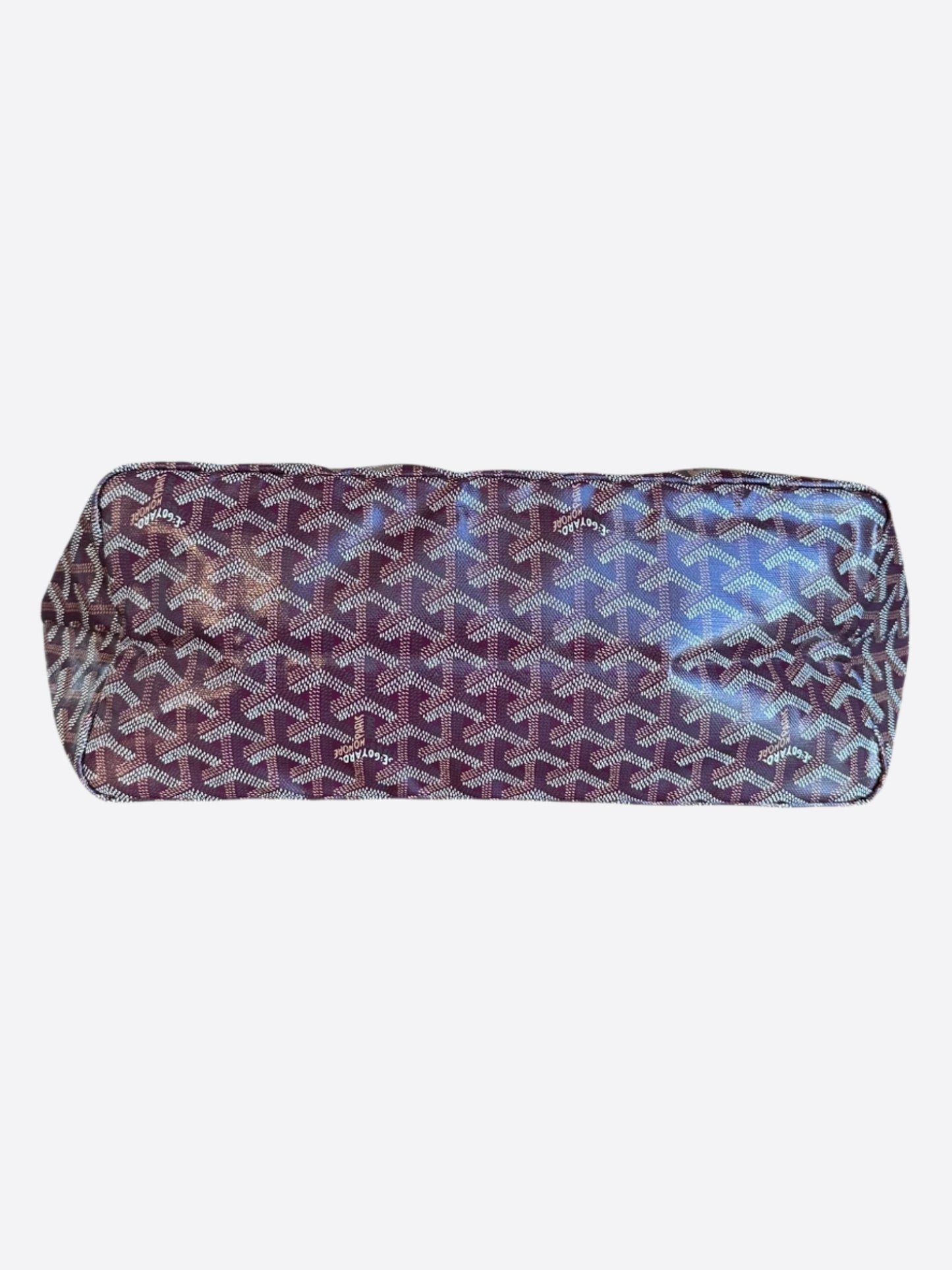 Goyard Burgundy St. Louis Tote Bag